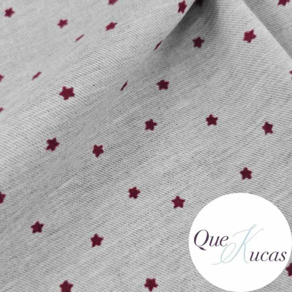 VIYELA ESTRELLAS BURDEOS 2