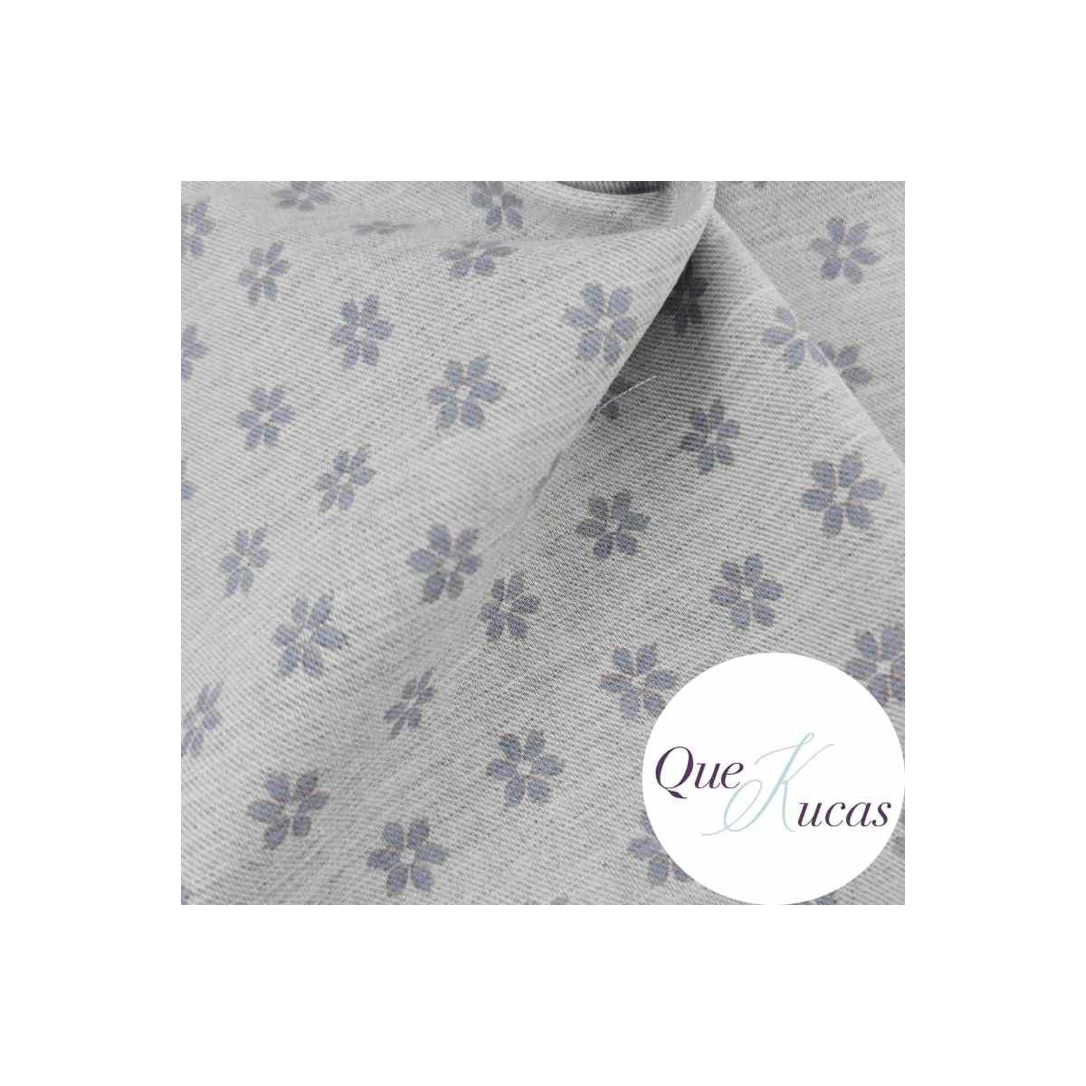 VIYELA FLORES MARGA AZUL