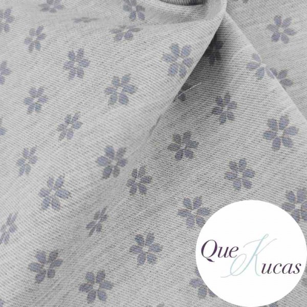 VIYELA FLORES MARGA AZUL