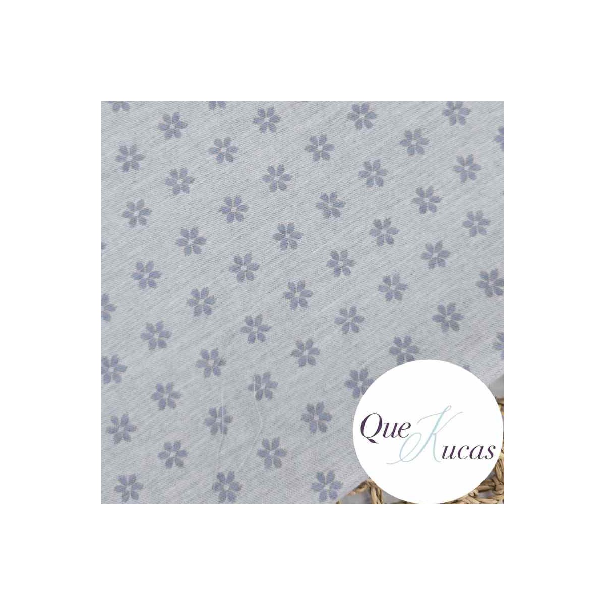 VIYELA FLORES MARGA AZUL