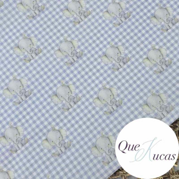 POPELÍN ELEFANTE PIPO