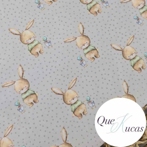 POPELÍN CONEJITO LUC TOPO