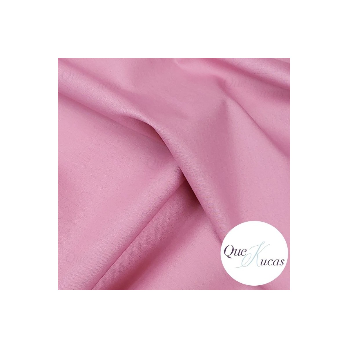 POPELÍN LISO ROSA COLORETE