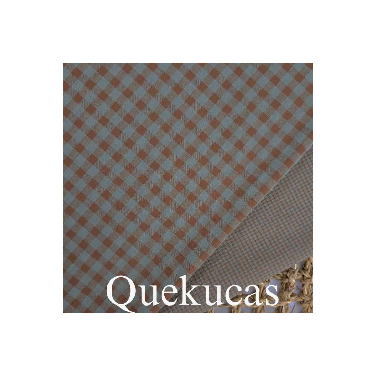 VICHY SEERSUCKER BICOLOR  MATCHA MINI