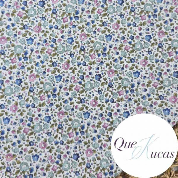 VOILE FLORES KRISTEN PRINTEMPS