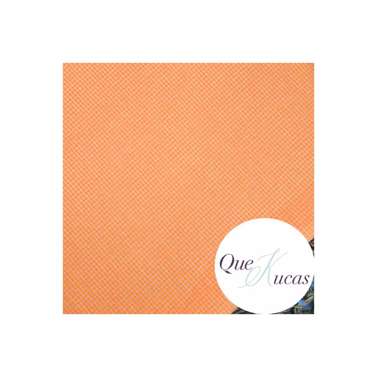 VICHY SEERSUCKER FLÚOR NARANJA MICRO